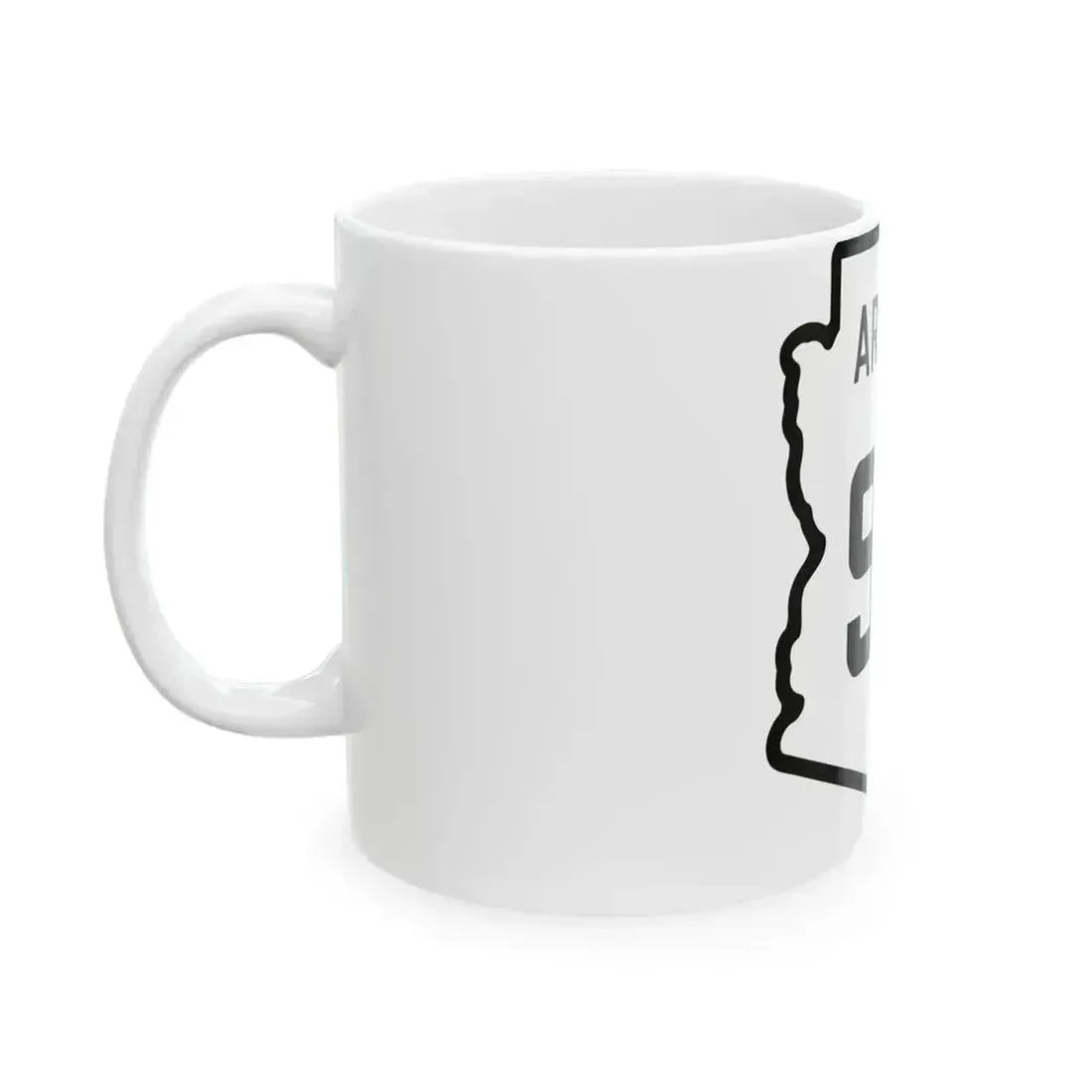 Arizona 90 1941 (Arizona) (Road Sign) White Coffee Mug - Go Mug Yourself