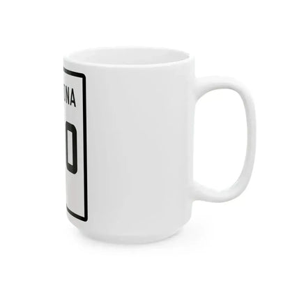 Arizona 90 1941 (Arizona) (Road Sign) White Coffee Mug - Go Mug Yourself