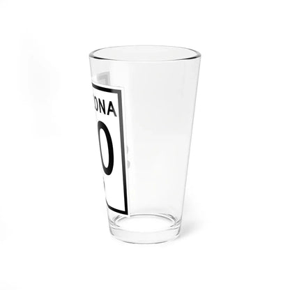 Arizona 90 1956 (Arizona) (Road Sign) Pint Glass 16oz - Go Mug Yourself