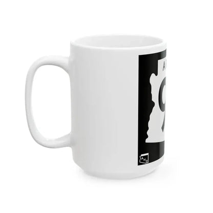 Arizona 90 1963 (Arizona) (Road Sign) White Coffee Mug - Go Mug Yourself