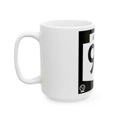 Arizona 90 1978 (Arizona) (Road Sign) White Coffee Mug - Go Mug Yourself