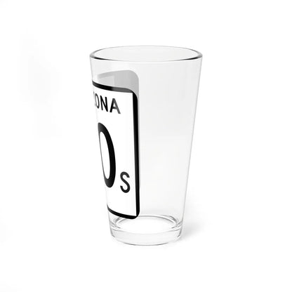 Arizona 90S (Arizona) (Road Sign) Pint Glss 16oz - Go Mug Yourself