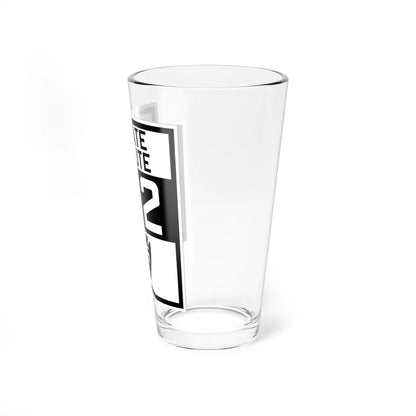 Arizona 92 1927 (Arizona) (Road Sign) Pint Glss 16oz - Go Mug Yourself
