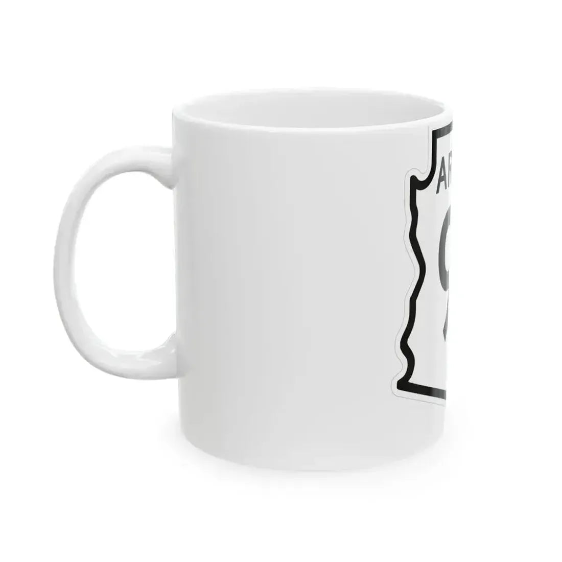 Arizona 92 1956 (Arizona) (Road Sign) White Coffee Mug - Go Mug Yourself