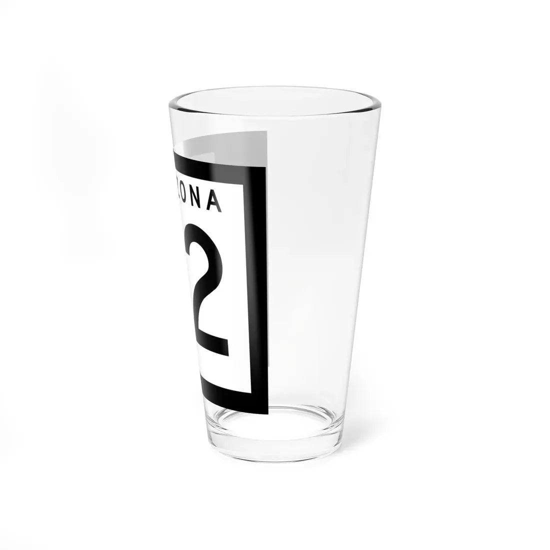 Arizona 92 1973 (Arizona) (Road Sign) Pint Glass 16oz - Go Mug Yourself