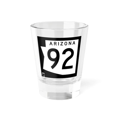 Arizona 92 1973 (Arizona) (Road Sign) Shot Glass 1.5oz 1.5oz - Go Mug Yourself