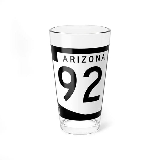 Arizona 92 1978 (Arizona) (Road Sign) Pint Glass 16oz 16oz - Go Mug Yourself