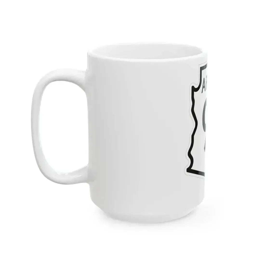 Arizona 93 1956 (Arizona) (Road Sign) White Coffee Mug - Go Mug Yourself