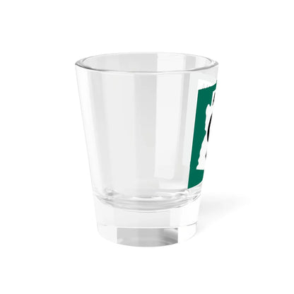 Arizona 93 1960 south (Arizona) (Road Sign) Shot Glass 1.5oz - Go Mug Yourself