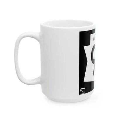 Arizona 93 1973 (Arizona) (Road Sign) White Coffee Mug - Go Mug Yourself