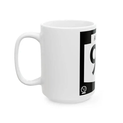 Arizona 93 1978 (Arizona) (Road Sign) White Coffee Mug - Go Mug Yourself