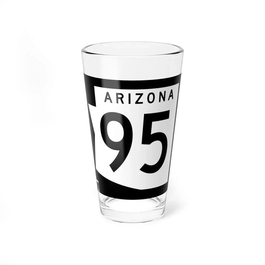 Arizona 95 1973 (Arizona) (Road Sign) Pint Glass 16oz 16oz - Go Mug Yourself