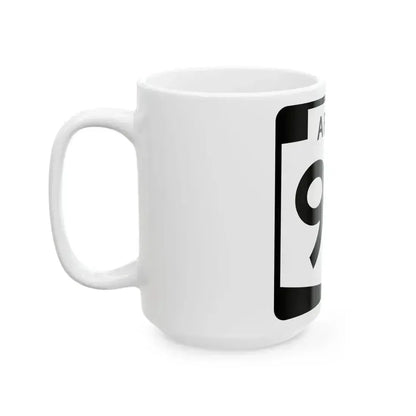 Arizona 95 (Arizona) (Road Sign) White Coffee Mug - Go Mug Yourself