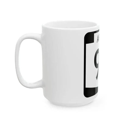 Arizona 95S (Arizona) (Road Sign) White Coffee Mug - Go Mug Yourself