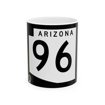 Arizona 96 1978 (Arizona) (Road Sign) White Coffee Mug 11oz - Go Mug Yourself