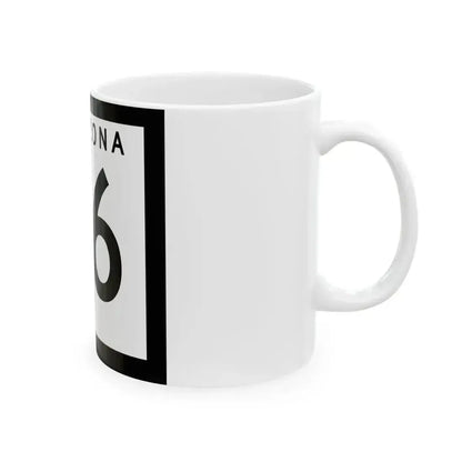 Arizona 96 1978 (Arizona) (Road Sign) White Coffee Mug - Go Mug Yourself