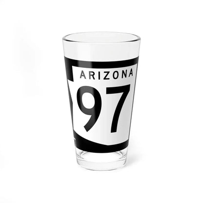 Arizona 97 1973 (Arizona) (Road Sign) Pint Glass 16oz 16oz - Go Mug Yourself