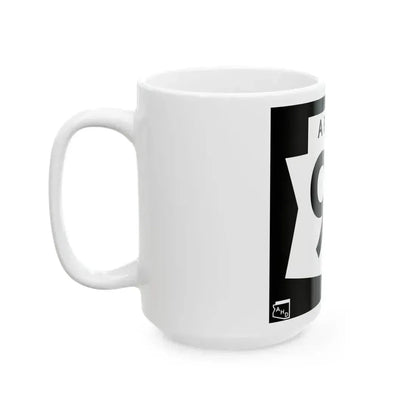 Arizona 97 1973 (Arizona) (Road Sign) White Coffee Mug - Go Mug Yourself