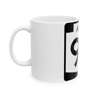 Arizona 97 (Arizona) (Road Sign) White Coffee Mug - Go Mug Yourself
