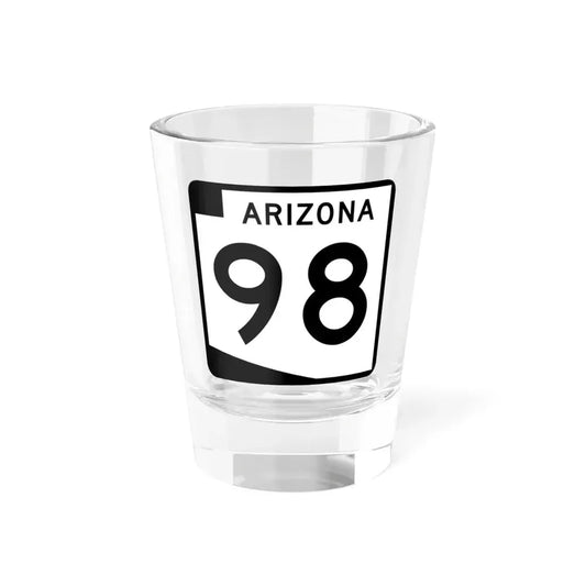 Arizona 98 (Arizona) (Road Sign) Shot Glass 1.5oz 1.5oz - Go Mug Yourself