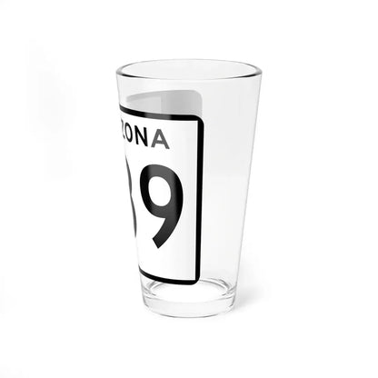 Arizona 989 (Arizona) (Road Sign) Pint Glss 16oz - Go Mug Yourself