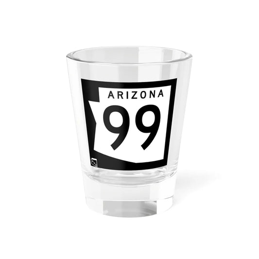 Arizona 99 1973 (Arizona) (Road Sign) Shot Glass 1.5oz 1.5oz - Go Mug Yourself