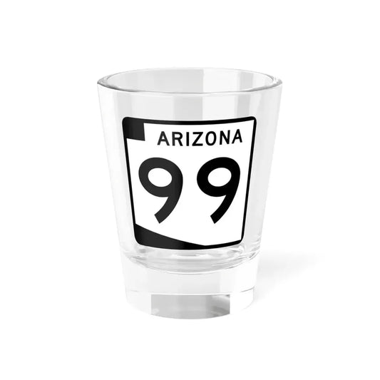 Arizona 99 (Arizona) (Road Sign) Shot Glass 1.5oz 1.5oz - Go Mug Yourself