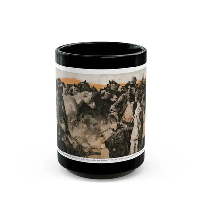 Arizona Ames (Pt. 1), McCall's magazine, December 1929 - Black Coffee Mug 15oz - Go Mug Yourself