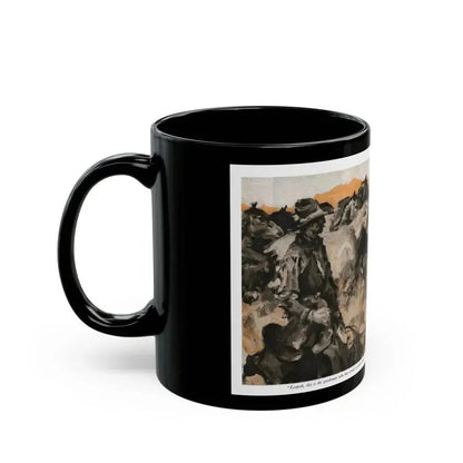 Arizona Ames (Pt. 1), McCall's magazine, December 1929 - Black Coffee Mug - Go Mug Yourself