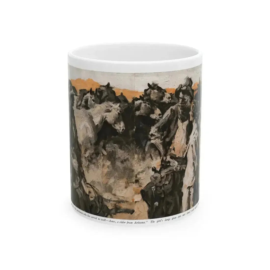 Arizona Ames (Pt. 1), McCall's magazine, December 1929 - White Coffee Mug 11oz - Go Mug Yourself