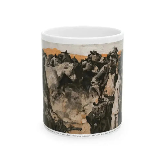 Arizona Ames (Pt. 1), McCall's magazine, December 1929 - White Coffee Mug 11oz - Go Mug Yourself