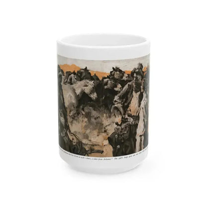Arizona Ames (Pt. 1), McCall's magazine, December 1929 - White Coffee Mug 15oz - Go Mug Yourself