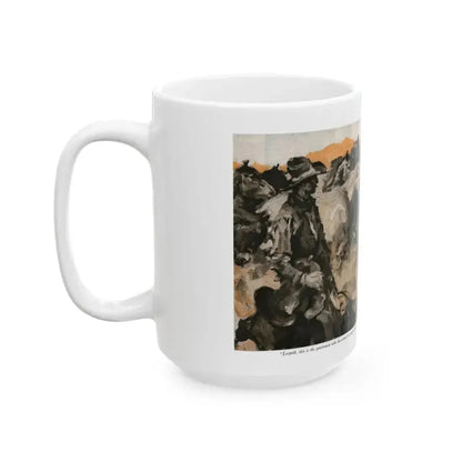 Arizona Ames (Pt. 1), McCall's magazine, December 1929 - White Coffee Mug - Go Mug Yourself