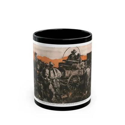 Arizona Ames (Pt. 2), McCall's magazine, January 1930 - Black Coffee Mug 11oz - Go Mug Yourself