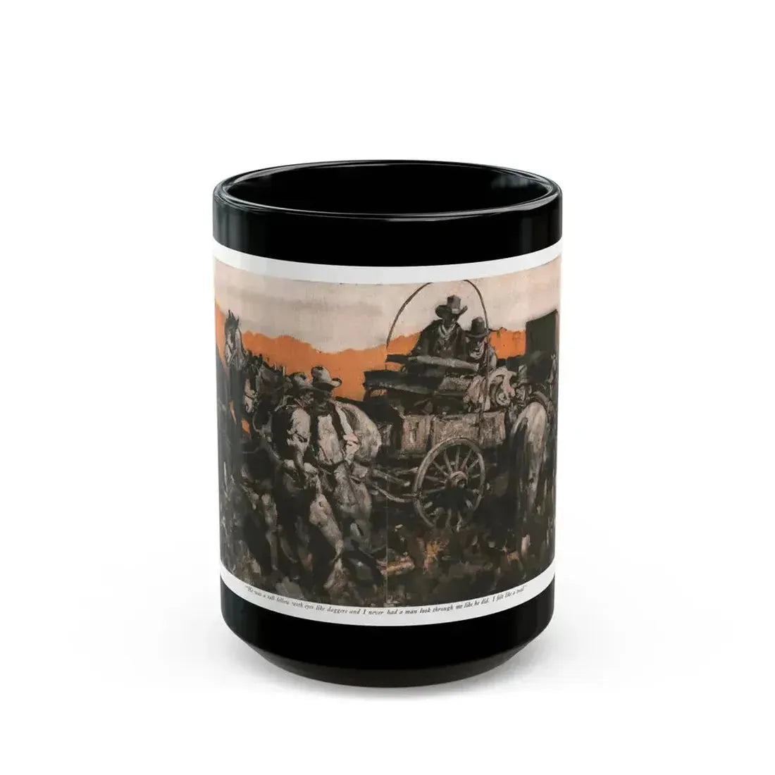 Arizona Ames (Pt. 2), McCall's magazine, January 1930 - Black Coffee Mug 15oz - Go Mug Yourself