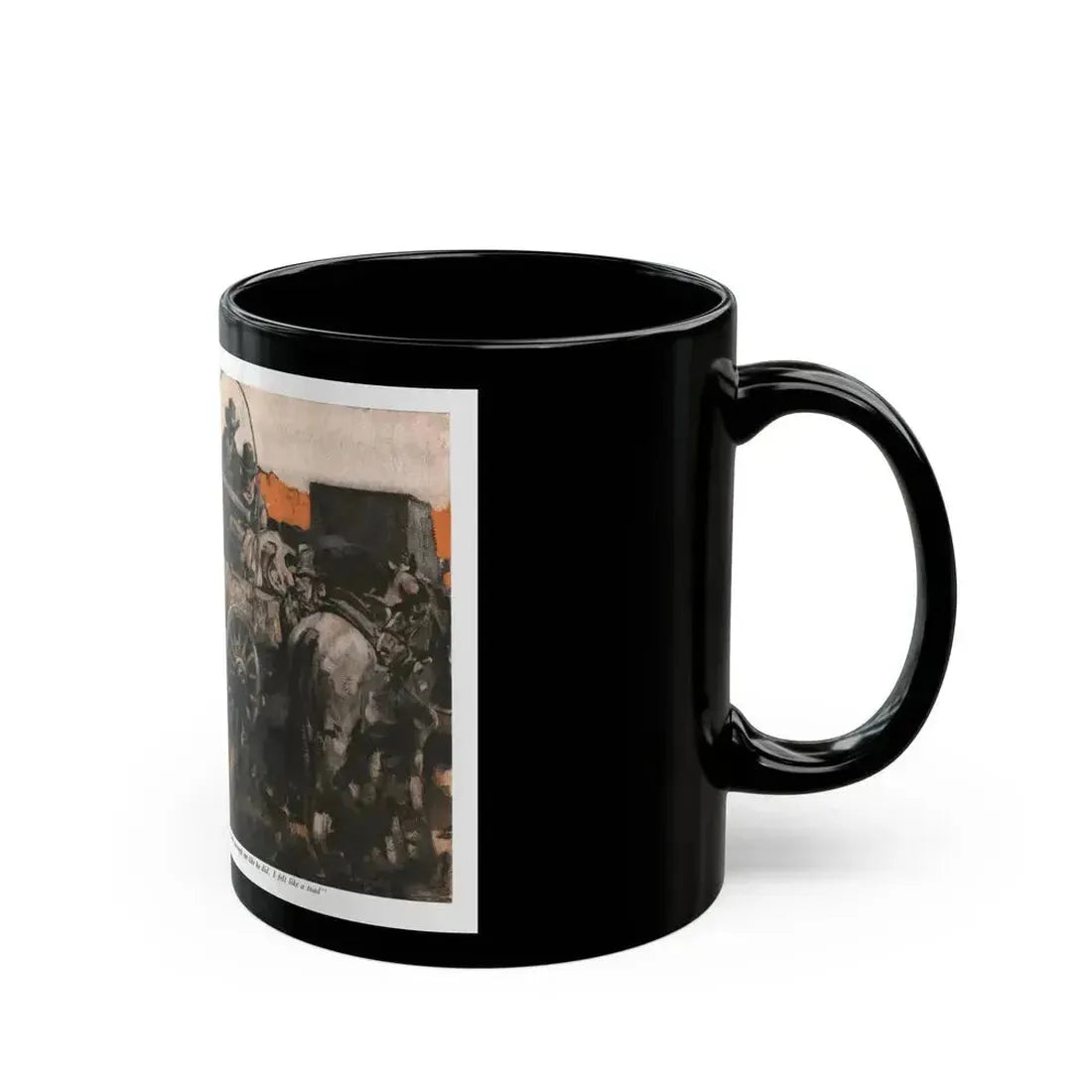 Arizona Ames (Pt. 2), McCall's magazine, January 1930 - Black Coffee Mug - Go Mug Yourself