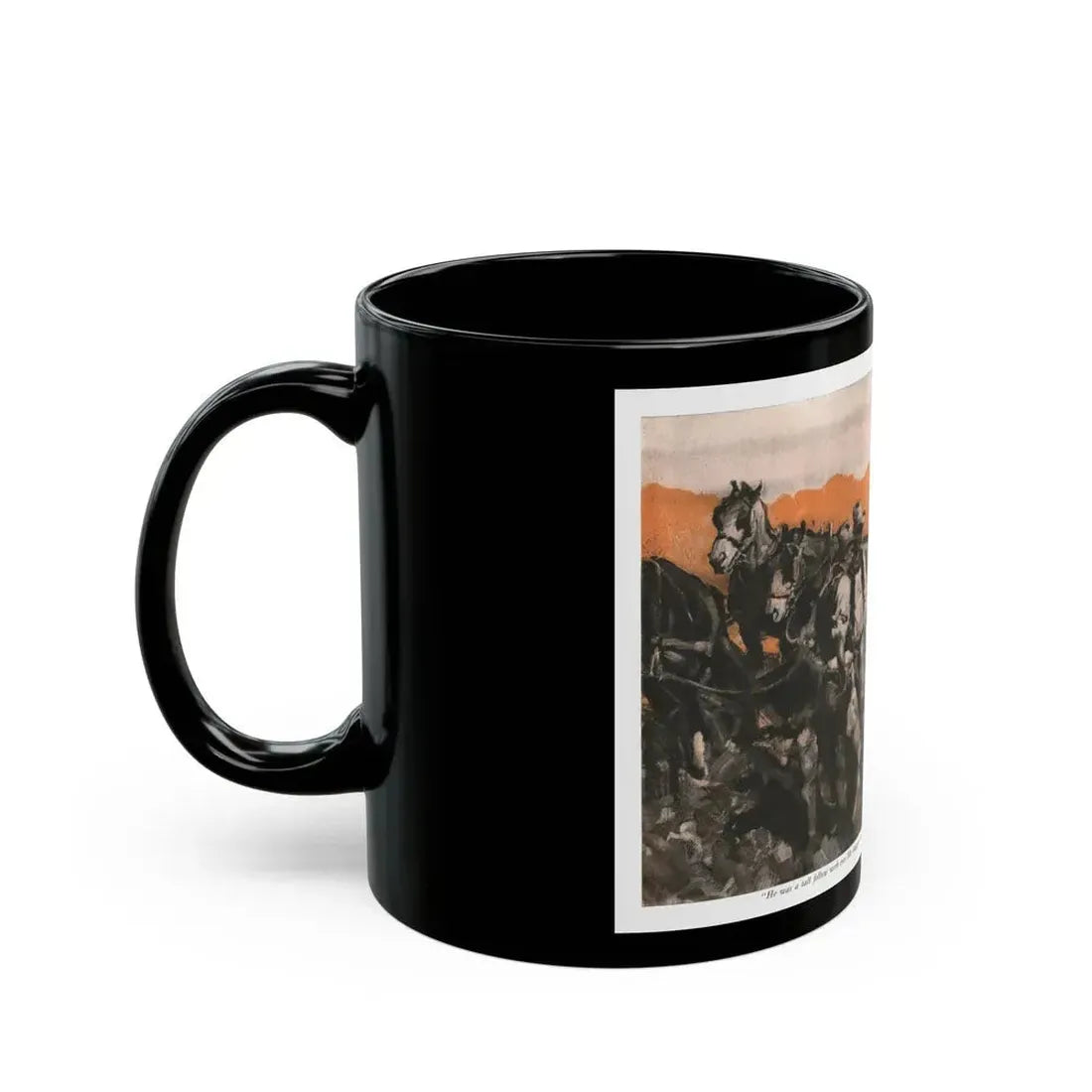 Arizona Ames (Pt. 2), McCall's magazine, January 1930 - Black Coffee Mug - Go Mug Yourself
