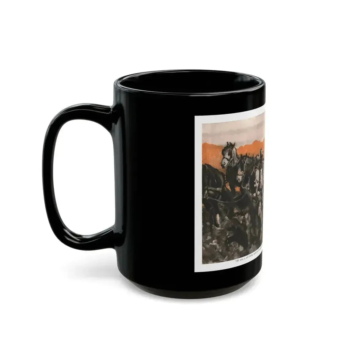 Arizona Ames (Pt. 2), McCall's magazine, January 1930 - Black Coffee Mug - Go Mug Yourself