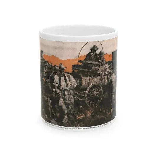 Arizona Ames (Pt. 2), McCall's magazine, January 1930 - White Coffee Mug 11oz - Go Mug Yourself