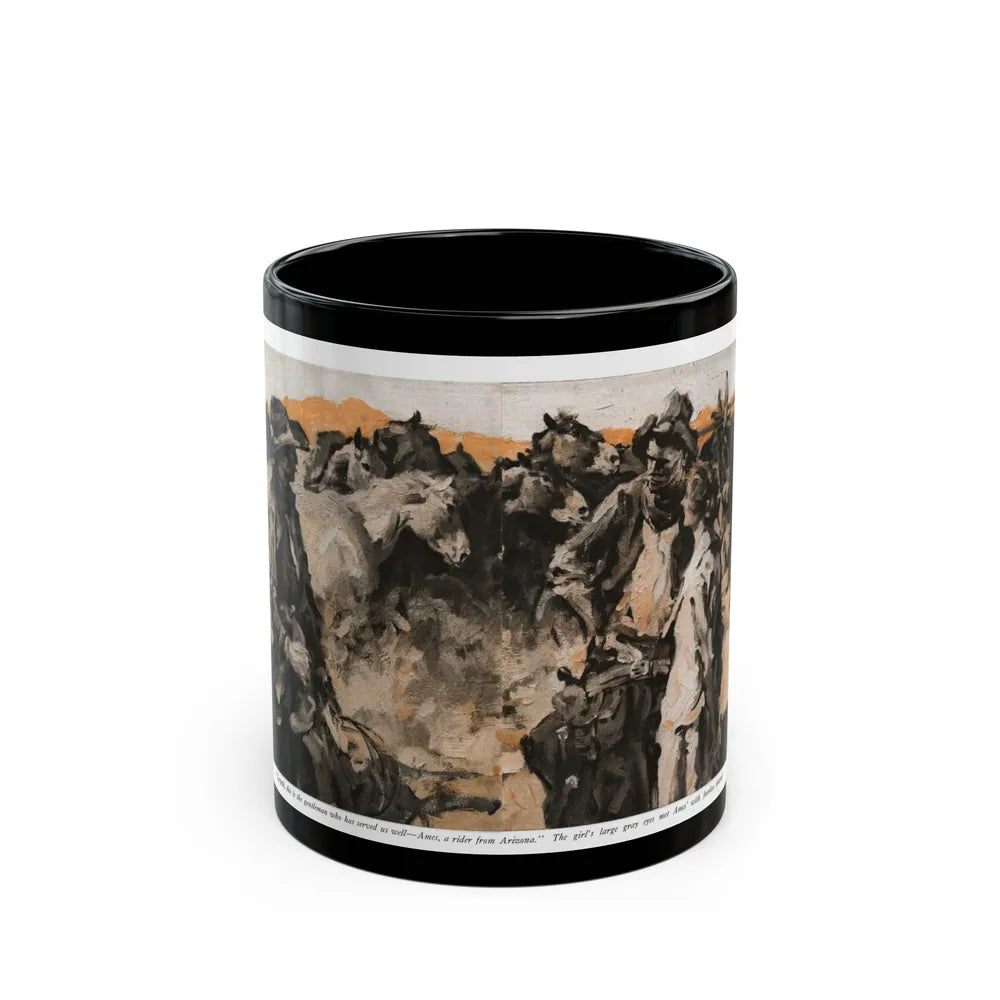 Arizona Ames (Pt. 1), McCall's magazine, December 1929 - Black Coffee Mug-11oz-Go Mug Yourself