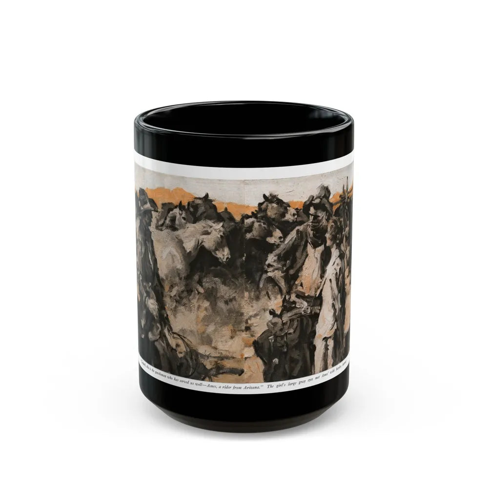 Arizona Ames (Pt. 1), McCall's magazine, December 1929 - Black Coffee Mug-15oz-Go Mug Yourself