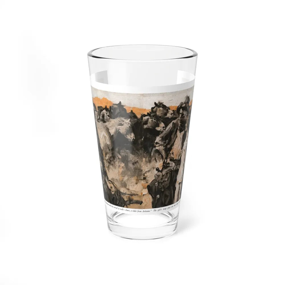 Arizona Ames (Pt. 1), McCall's magazine, December 1929 (Magazine Illustration) Pint Glass 16oz-16oz-Go Mug Yourself