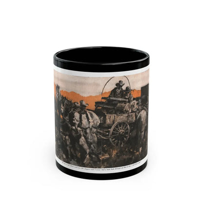 Arizona Ames (Pt. 2), McCall's magazine, January 1930 - Black Coffee Mug-11oz-Go Mug Yourself