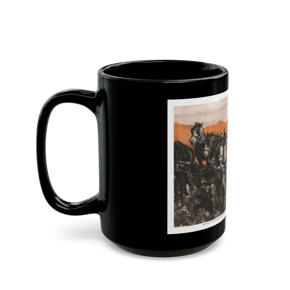 Arizona Ames (Pt. 2), McCall's magazine, January 1930 - Black Coffee Mug-Go Mug Yourself