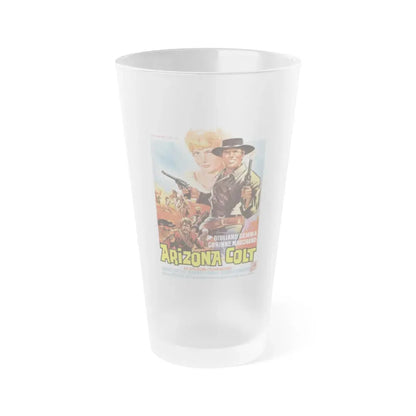 ARIZONA COLT 1966 Movie Poster - Frosted Pint Glass 16oz Default Title - Go Mug Yourself