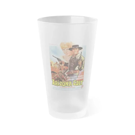 ARIZONA COLT 1966 Movie Poster - Frosted Pint Glass 16oz Default Title - Go Mug Yourself