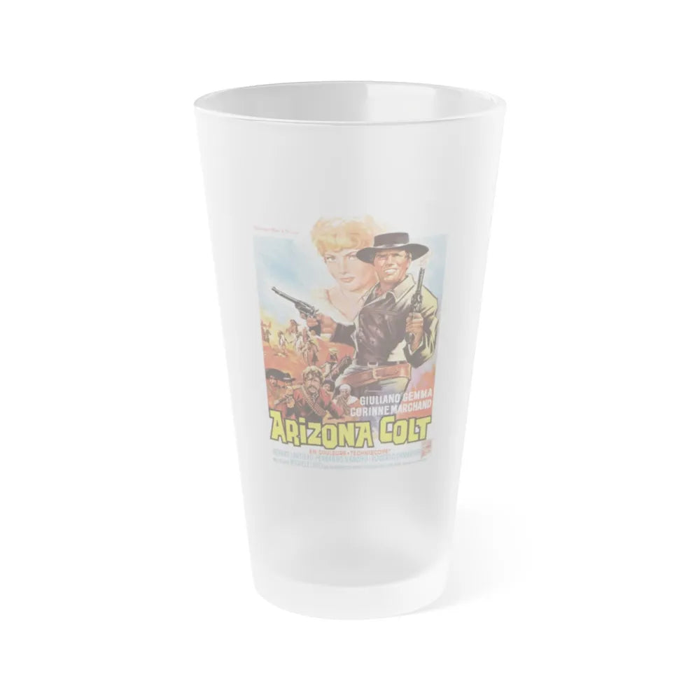 ARIZONA COLT 1966 Movie Poster - Frosted Pint Glass 16oz-Go Mug Yourself