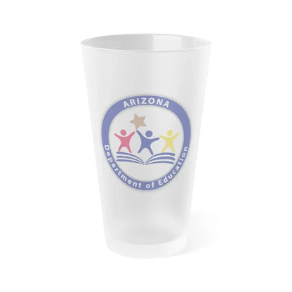 Arizona Department of Education - Frosted Pint Glass 16oz - Go Mug Yourself