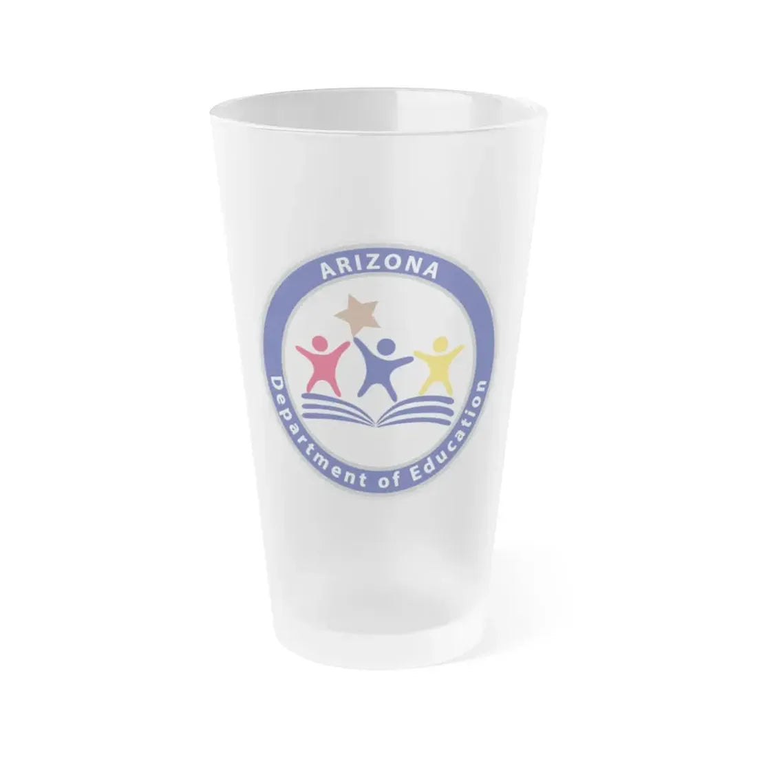 Arizona Department of Education - Frosted Pint Glass 16oz - Go Mug Yourself