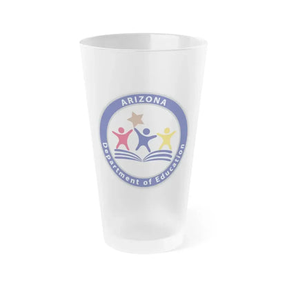 Arizona Department of Education - Frosted Pint Glass 16oz - Go Mug Yourself